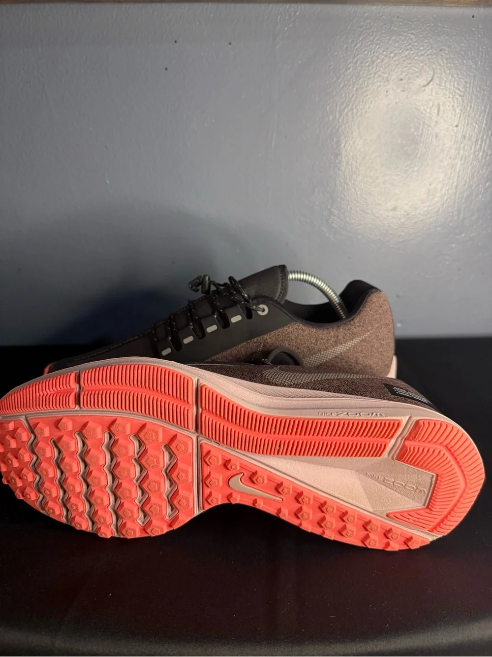 Nike Women's Athletic Sneakers in Brown and Pink